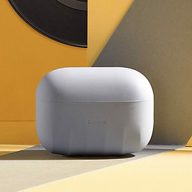 Case chống sốc cho Airpods Pro Baseus Shell Pattern Case chống trầy xước, chống bám vân tay - Hàng chính hãng