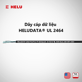 Dây cáp dữ liệu HELUDATA UL 2464 | 1 X 2 X 16 AWG | 2 x 1.5 mm²