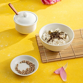 Mua Bát đĩa -  Đĩa chấm mắm trắng dày ngọc thạch -  Bát đĩa dày -  Sử dụng nhà hàng