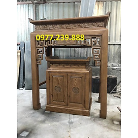 Mua bộ bàn thờ gỗ sồi 175cm