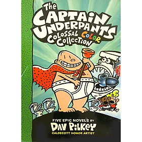 The Captain Underpants Colossal Color Collection (Captain Underpants Volume 1-5 Boxed Set) (Dav Pilkey)