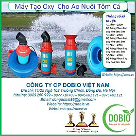 Máy Tạo Oxy Trong Ao Nuôi Cá Tôm