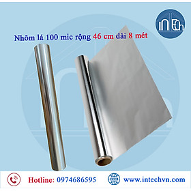 Mua Màng nhôm Aluminum Foil 100 Micron (Giấy nhôm rộng 460mm dày 0.1mm dài 8m)