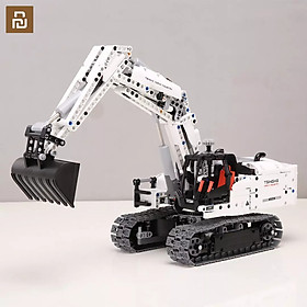 Xiaomi Onebot Engineering Excavator Building Blocks Toy Kids Gift Crawler Simulation console Bàn điều khiển mô phỏng Truyền động cơ khí 900+ bộ phận