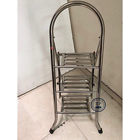 Mua THANG THẮP NHANG THẮP HƯƠNG BẰNG INOX GẤP GỌN ( THANG 3 BẬC ) KH18252