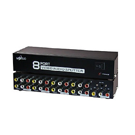Mua Bộ chia tín hiệu AV (Video & Audio) 1 ra 8 cổng MT-108AV MT-VIKI - Hãng Chính Hãng