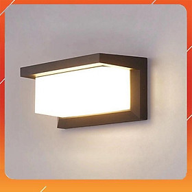 Mua Đèn tường chống nước ngoài trời Đèn tường hình chữ nhật IP 084  nhôm đúc có mái che