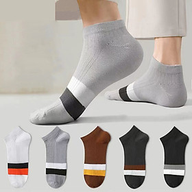 Set 5 Đôi Tất Ngắn Cổ Unisex