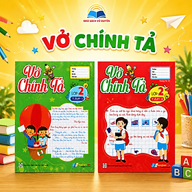 Sách - Vở chính tả lớp 2 - Theo chương trình sách giáo khoa chân trời sáng tạo