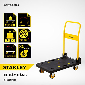 Mua Xe Đẩy Tay 4 Bánh Cao Cấp Có Thể Gấp Gọn Stanley PC508