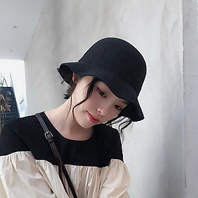 Nón cói ulzzang vành lượn sóng