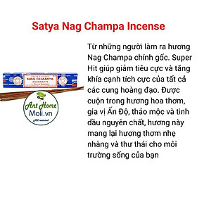 Mua Thanh hương nhang Satya Nag Champa thanh tẩy nhà cửa