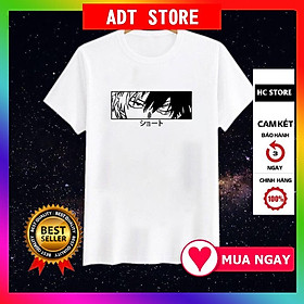 Áo thun My Hero Academia: Shoto Todoroki Eyes Anime màu trắng đẹp giá rẻ