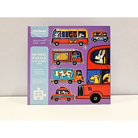 Mideer My 1st puzzle 6 in a box - các chủ đề