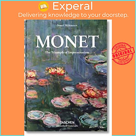 Sách - Monet. The Triumph of Impressionism by Daniel Wildenstein (hardcover)