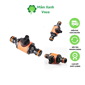 Mua Khớp Nối Nhanh 2 Đầu Ống Nước Có Khóa Giữa và Combo 2 Cút Nối Nhanh - M03