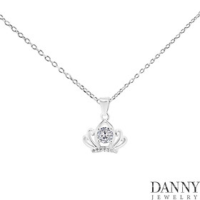 Mặt Dây Danny Jewelry Biểu tượng Vương Miện Bạc 925 Xi Rhodium MY046