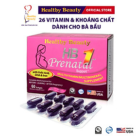 Viên Uống Cho Bà Bầu HB Prenatal Support Healthy Beauty