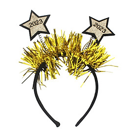 Happy New Year Headband,Hair Hoop Accessories,Photo Prop Decorations Party Favors for Adults