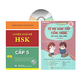 Combo 2 sách Luyện giải đề thi HSK cấp 4 có mp3 nge +Tự học tiếng Trung
