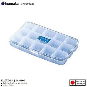 Hộp đựng thuốc chia ngăn Inomata Pure Aid- Hàng nội địa Nhật Bản nhập khẩu chính hãng