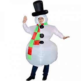 Trang Phục Cosplay Bơm Hơi Người Tuyết