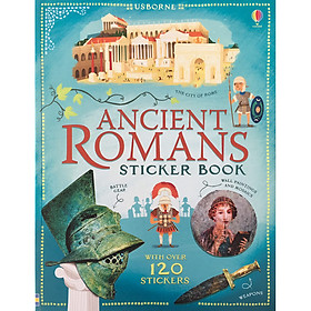 [Download Sách] Usborne Ancient Romans Sticker Book (With Over 120 Stickers)