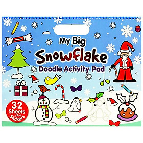 Large Doodle Book - My Big Snowflake - NORTH PARADE PUBLISHING LTD