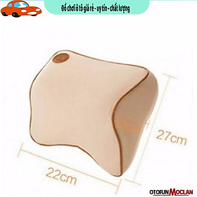 Gối tựa đầu ô tô chất liệu cao su non cao cấp siêu êm, siêu đàn hồi