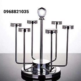 Mua Giá Úp Cốc INox cao cấp Xoay 360 độ (hàng xuất Đức )