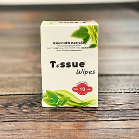 Mua Khăn nén cao cấp T.ssue hộp 10 viên (KT:24x30cm)- Thích hợp cho sử dụng cá nhân  đi du lịch  cho người lớn tuổi và trẻ em