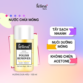 NƯỚC CHÙI SƠN MÓNG TAY CAO CẤP FELINA - HƯƠNG DƯA HẤU 100ML