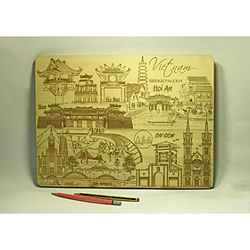 Tranh Việt Nam Lớn CONOMI Souvenirs