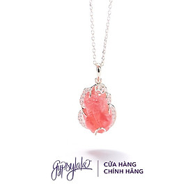 Dây Chuyền Tỳ Hưu Đá Đào Hoa SP003878 Gypsy.lala