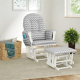 Mua Ghế lắc thư giãn GLIDER CHAIR - Sọc/Trắng C-CGL1WGL
