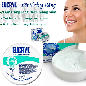 Bột Trắng Răng Eucryl Tooth Powder Nhập Khẩu Anh Quốc (50g) - Massel Official