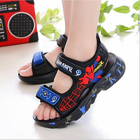 Sandal siêu nhân cho bé trai 3 - 12 tuổi năng động và phong cách QN103