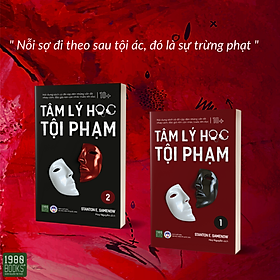 Sách - Combo 2 Cuốn Tâm Lý Học Tội Phạm - 1980Books