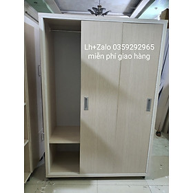 Tủ nhựa đài Loan 3 cánh cửa lùa