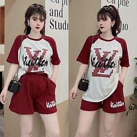 SÉT BỘ THỂ THAO FORM RỘNG PHỐI HỌA TIẾT SIÊU HOT