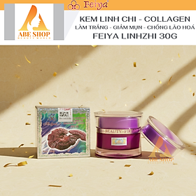 Kem FEIYA Linh Chi Đài Loan - Làm Trắng - Chống Lão Hóa - Mờ Nếp Nhăn - Cải Thiện Da Mụn