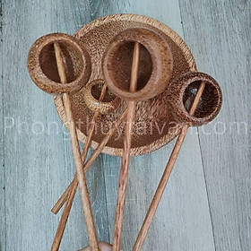 Mua Gáo dừa múc nước tắm Phật Tượng... 25cm