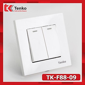 Mua Công Tắc Điện Đôi 2 Nút Âm Tường Cao Cấp TK-F66-B-02
