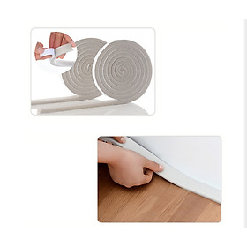 Mua Cuộn Ron 2m dán kín cửa dày 1.5mm ngăn côn trùng  chống tiếng ồn
