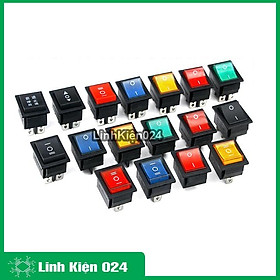 Mua Công Tắc Bập Bênh KCD4 16A/250V 4Pin 31x25mm Không Đèn