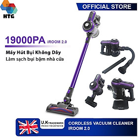 Mua Máy hút bụi Airbot iRoom 2.0 phiên bản 19000 Pa  động cơ không chổi than  hút giường nệm và dây ống hút cầm tay  Hàng Chính Hãng