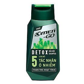 Dầu Gội X-Men Go Detox Than Tre Hoạt Tính 370g