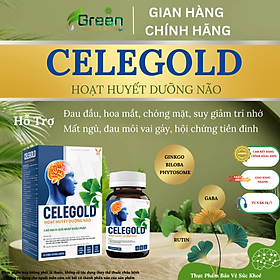 TPBVSK Celegold Hoạt huyết dưỡng não - Hỗ trợ hoạt huyết