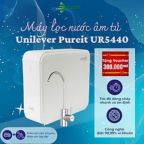 Máy lọc nước Unilever Pureit Delica UR5440  thiết kế nhỏ gọn tóc độ lọc 1 lít/phút -Hàng chính hãng