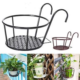 Mua GIỎ SẮT TREO HOA BAN CÔNG- HÀNG ĐẸP DẦY SƠN TĨNH ĐIỆN